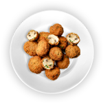 14 Pcs Crispy Coated Garlic Mushroom 
